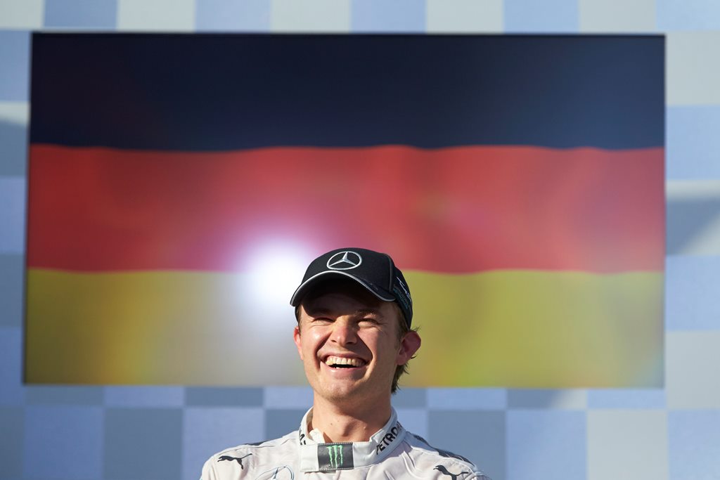 En tysk sejr til Nico Rosberg på Hockenheim sidste år, giver ikke tro nok på publikum i år
(Foto: Daimler Chrysler)